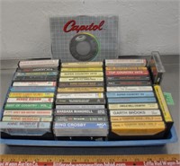 Cassette tapes & 45rpm record, see pics