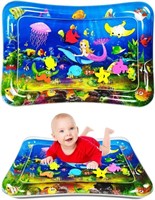 Inflatable Baby Water Mat, Tummy Time Play Mat