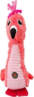 Outward Hound Absurd Burds Pink Flamingo Dog Toy