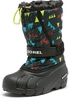 Size 4 SOREL Youth  Flurry Print Boot