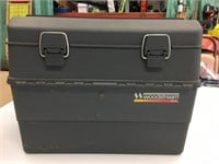 Woodstream Fold Out Tackle Box w/Bottom Storage