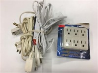 Household Power Cords & Block