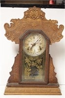 Ingraham 31 Day Minerva Gingerbread Clock
