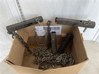 Lot: chains, misc