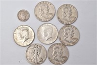 $3.10 90% Silver Coins, .50 40% Silver Half Dollar