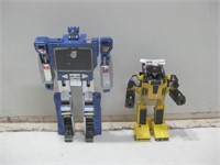 Two Vtg Transformers Tallest 7"