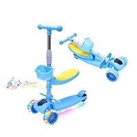 KICK SCOOTER FOR KIDS - 4 HEIGHT ADJUSTABLE FLASH
