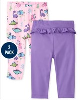 The Children’s Place 2-Pack Ruffle Pants 3-6M