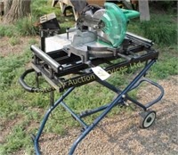 Metabo Mitre Saw with Portable Stand