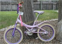 Venus Girls Bicycle Pink / Purple 10 Inch