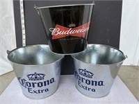 3 Beer buckets