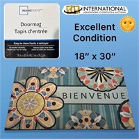 18" x 30" French Language Welcome Mat