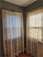 2 Set of Sheer Curtains