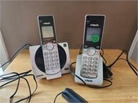 2 V Tech Cordless Phones