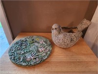 Bird Planter and Stepping Stone