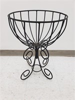 Metal Plant Stand, 16" Diameter, 24" Height