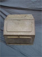Antique Tin Bread Biscuit Box 1930's