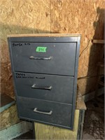 Small 3 drawer filing cabinet-15x29x21.5” tall