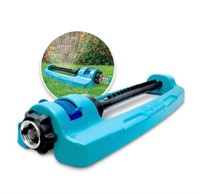 AQUA JOE Indestructible Oscillating Sprinkler