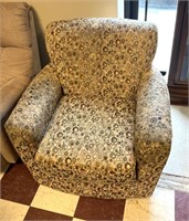 Swivel rocking chair, some ware