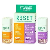 R3SET 14 Day Combo | Botanical Support | Calm & Un