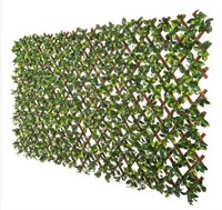 Expandable Hedges 36 in. X 72 in. Artificial Leaf