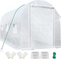 10x6.6x6.6FT Large Walk-in Greenhouse
