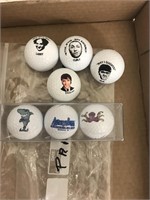 Disney/3 Stooges/Elvis Golf Ball Lot