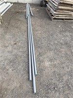 Lot: steal piping