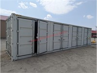 40' High Cube Container w/ 4 Side Doors