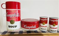 Vintage Campbell’s Insulated Bowl, Thermos &