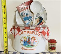 Campbell’s Soup Pot & Tin Container