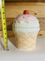 Vintage Ice Cream Cookie Jar