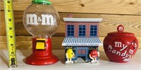 Vintage M&M Walgreens Candy Dispenser, Ceramic