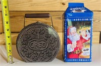 Vintage Oreo Lunchbox & Oreo Christmas Tin