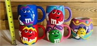 M&M Easter Mugs & Candy Dish-Missing Lid