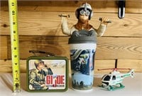 Vintage GI Joe Lunchbox, Star Wars Cup & Hess