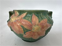 Roseville pottery vase planter
