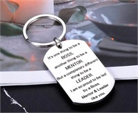 Boss Gifts Appreciation Keychain Mentor Leader
