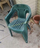 (3) Plastic Chairs