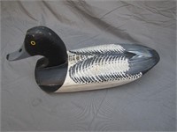 Hand Painted Wooden Duck Decoy