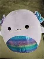 Squishmallow Monica, tear on backside in pic,