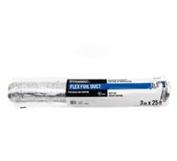 Everbilt 3 in. × 25 ft.  Aluminum Foil Duct