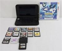 Nintendo 3DS w 13 DS Games & Action Replay