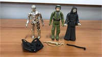 Vintage Star Wars Emperor, C3PO, and Endor