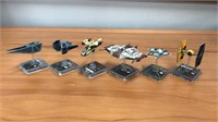 Star Wars X-Wing Miniatures Lot of 6