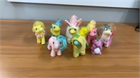 9 my little pony babies rare vintage