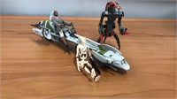 Star Wars Vehicle and Action Figure Lot