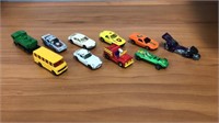 Hot Wheels and Vehicle Lot of 10