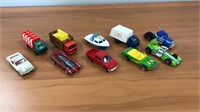 Hot Wheels and Misc Car Lot of 10